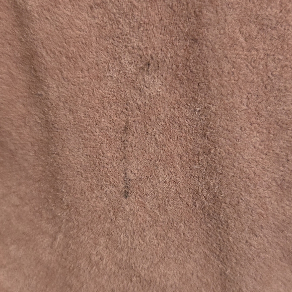 Moda International Leather Trenchcoat. Size 8. - Picture 7 of 7